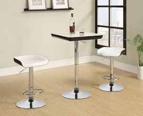 3 Piece Adjustable Bar Table & Stool Set - 122100