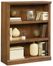 3 Shelf Bookcase in Rustic Oiled Oak - Sauder Furniture - 410372