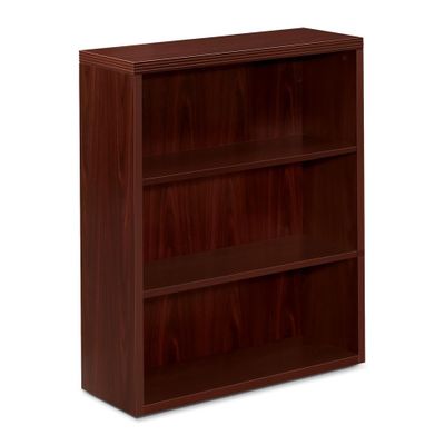3-Shelf Bookcase - Mahogany - HON11553AXNN
