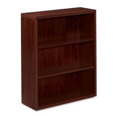 3-Shelf Bookcase - Mahogany - HON11553AXNN