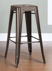 30" Backless Bar Stool in Burnished Bronze - 103060BR
