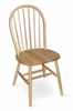 37" Windsor High Spindleback Chair with Plain Legs in Natural - C01-212