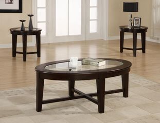 3PC Accent Table Set with Tapered Legs - 701511