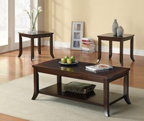 3PC Occasional Tables with Flared Legs - 701582