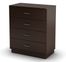 4-Drawer Chest in Chocolate - Logik - South Shore Furniture - 3359034