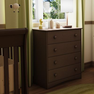 4-Drawer Chest in espresso - Angel - South Shore Furniture - 3559034