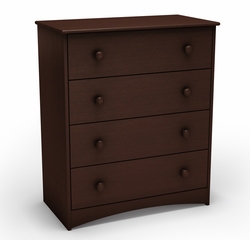 4-Drawer Chest in espresso - Angel - South Shore Furniture - 3559034
