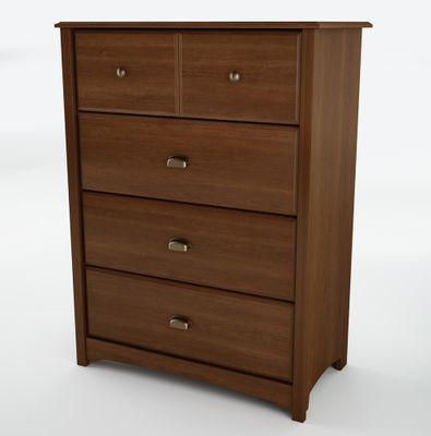 4-Drawer Chest in Sumptuous Cherry - Willow - South Shore Furniture - 3356034