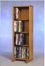 4 Row Dowel 80 Capacity DVD Cabinet Tower - 415-12