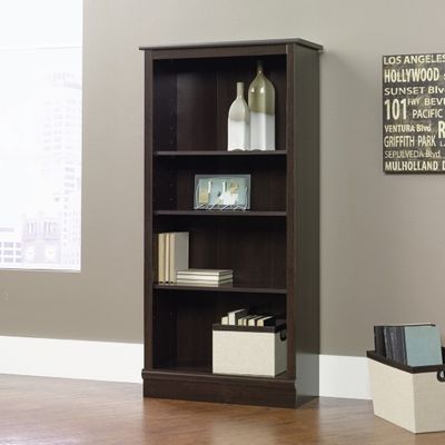 4 Shelf Bookcase Cinnamon Cherry - Sauder Furniture - 408967