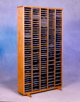 400 CD Desktop or Shelf Storage Cabinet - 509-4