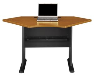 42" Corner Desk - Series A Natural Cherry Collection - Bush Office Furniture - WC57442