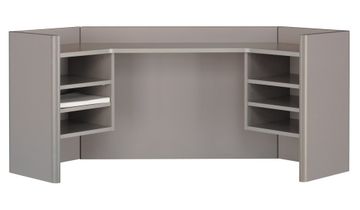 42" Corner Hutch - Series A Pewter Collection - Bush Office Furniture - WC14543