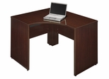 47" Right Corner Shell - Quantum Harvest Cherry Collection - Bush Office Furniture - QT0465CS