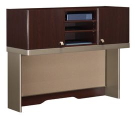 47" Tall Hutch - Quantum Harvest Cherry Collection - Bush Office Furniture - QT1485CS