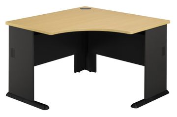 48" Corner Desk - Series A Beech Collection - Bush Office Furniture - WC14366