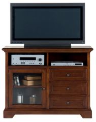 48" Eureka Cherry Media Unit with Glass Door - 042-9