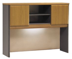 48" Hutch - Series A Natural Cherry Collection - Bush Office Furniture - WC57449