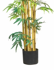 5' Bambusa Bamboo Silk Tree in Green - Nearly Natural - 5179