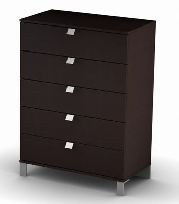 5-Drawer Chest in Chocolate - South Shore Furniture - 3259035