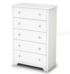 5-Drawer Chest in Pure White - Vito - South Shore Furniture - 3150035