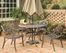 5-Piece 48 Inch Round Outdoor Dining Set in Rust Brown - Home Styles - 5555-328