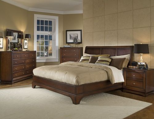 5-Piece Bedroom Furniture Set with Queen Size Bed - Hampton - Lifestyle Solutions - SS3-HTN-5QN-SET