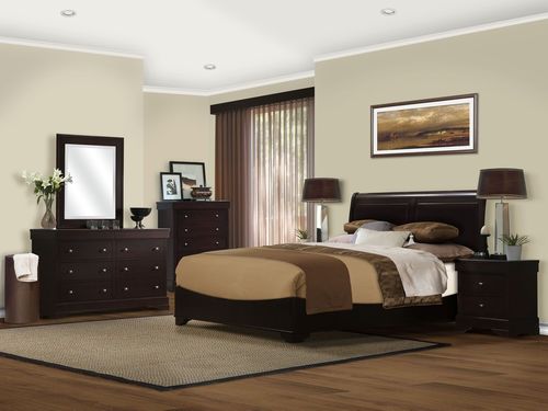 5-Piece Bedroom Furniture Set with Queen Size Bed - Sydney - Lifestyle Solutions - SS3-SDY-5QN-SET