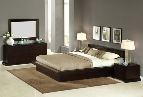 5-Piece Bedroom Furniture Set with Queen Size Bed - Zurich - Lifestyle Solutions - ZUR-5PQN-CP-SET