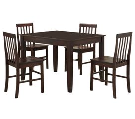 5-Piece Dining Set in Espresso - C48S2ES