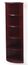 5 Shelf 1/4 Round Bookcase in Sierra Cherry - Mayline Office Furniture - VBQ5CRY