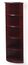 5 Shelf 1/4 Round Bookcase in Sierra Cherry - Mayline Office Furniture - VBQ5CRY