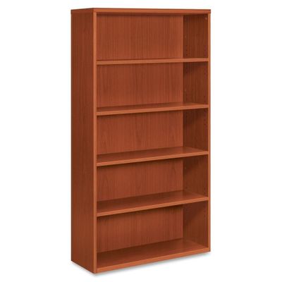5-Shelf Bookcase - Henna Cherry - HONPC673XVXJJ