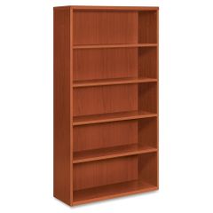 5-Shelf Bookcase - Henna Cherry - HONPC673XVXJJ