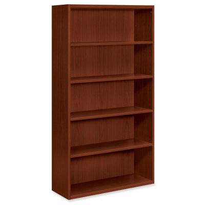 5-Shelf Bookcase - Henna Cherry - HONVW612XJJ