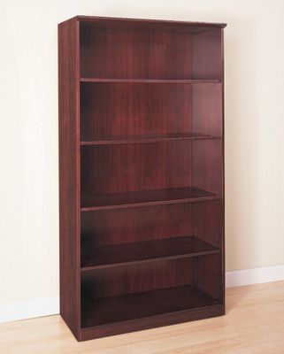 5 Shelf Bookcase in Sierra Cherry - Mayline Office Furniture - VB5CRY