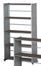 5-Shelf Organizational Unit in Anthracite/Metallic Gray - Mayline Office Furniture - 995ANT
