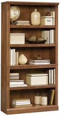 5 Shelf Split Bookcase Oiled Oak - Sauder Furniture - 410367