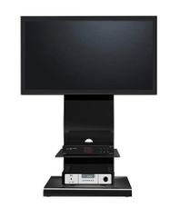 50" Flat Panel Plasma LCD HD Bracket Mount TV Stand / Media Console Center in Glossy Black - TVS-818-14