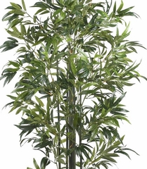 6' Bamboo Silk Tree in Green - Nearly Natural - 5294
