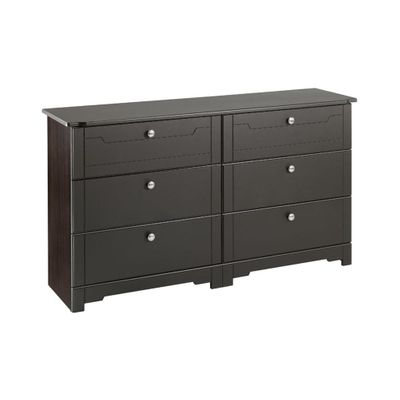 6 Drawer Double Dresser - Nexera Furniture