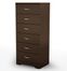 6-Drawer Dresser in Chocolat - Step One - South Shore Furniture - 3159066