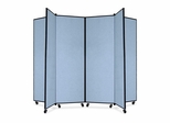 6 Panel Mobile Tower Display - Blue - SCXCDS606CB