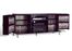 60 Inch Flat Panel / Flat Screen TV Console with Media Storage in Black - Prepac Furniture - BPS-6000
