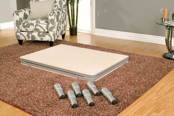 7" Complete Bed To Go Twin Size - Easy Assembly - No Tools