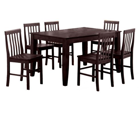 7-Piece Dining Set in Espresso - C60S2ES