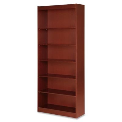7 Shelf Panel Bookcase - Cherry - LLR89055