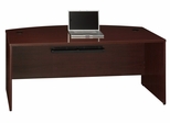 72" Bow Front Shell - Quantum Harvest Cherry Collection - Bush Office Furniture - QT0725CS