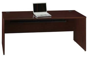 72" Credenza Shell - Quantum Harvest Cherry Collection - Bush Office Furniture - QT4725CS