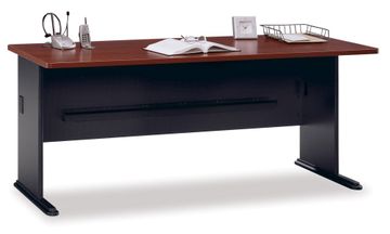 72" Desk - Series A Hansen Cherry Collection - Bush Office Furniture - WC94472